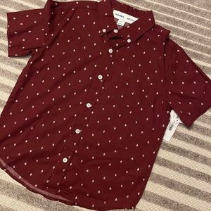 NEW Old Navy boys button up